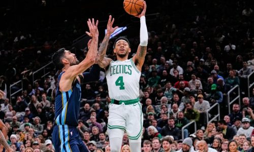 Celtics’ season-best shooting paves way for rout of shorthanded Grizzlies