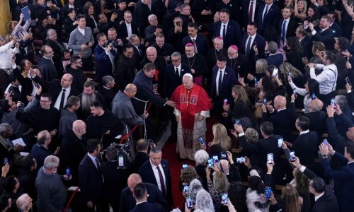 Pope joins patriarchs from East and West at historic Christian site in Turkey to pray for unity