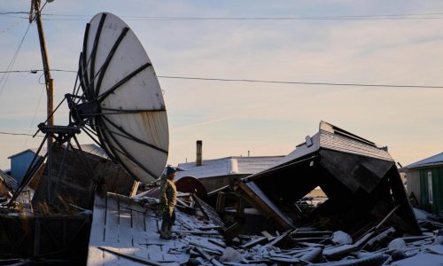 Crews are working to fix Alaska Native villages devastated by flooding. But will residents return?