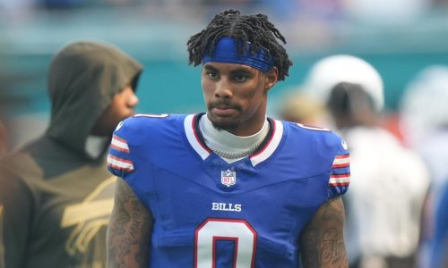 McDermott dijo que Keon Coleman estuvo inactivo con Bills ante los Bucs por llegar tarde a una junta