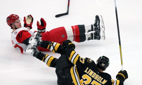 Bruins notebook: Casey Mittelstadt bouncing back from scratch