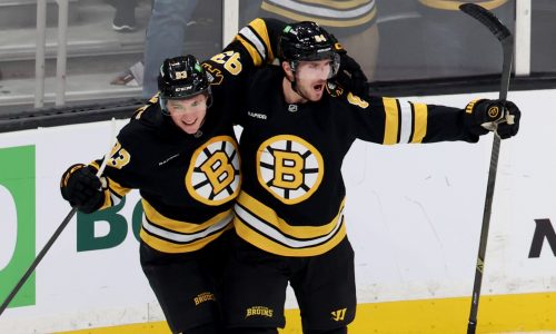 Bruins notebook: Fraser Minten developing nicely