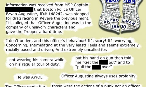 Howie Carr: Boston’s bad cop blues lands in court