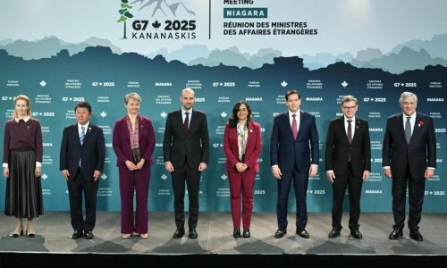 Top diplomats will talk with Ukraine’s foreign minister at the G7 meeting in Canada