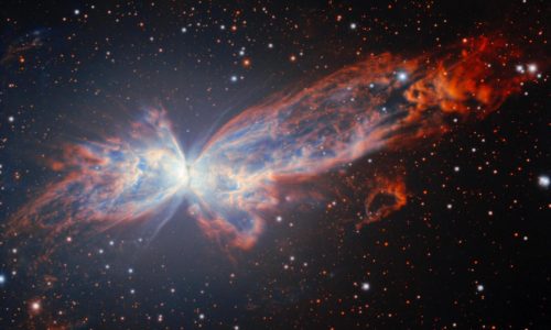 Telescope in Chile captures stunning new picture of a cosmic butterfly