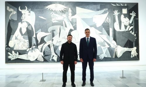 Zelenskyy en España: la poderosa conexión con “Guernica” de Picasso