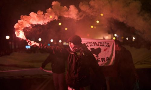 Equipo palestino juega amistoso en España ante 50.000 espectadores