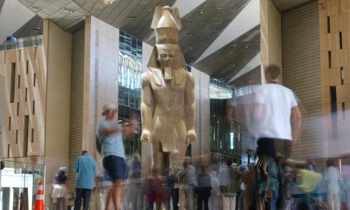 With pharaoh-like fanfare, Egypt unveils a huge new museum dedicated to its ancient civilization