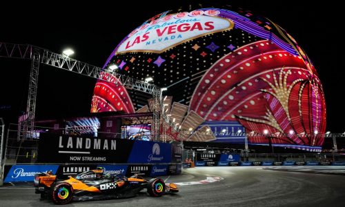 La FIA repara tapa suelta de alcantarilla tras interrumpir práctica del Gran Premio de Las Vegas