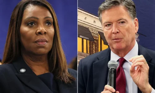 Federal Judge Dismisses James Comey, Letitia James Indictments