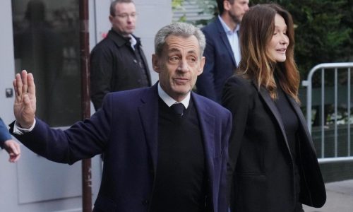 Former French President Sarkozy released from prison pending appeal in conspiracy case