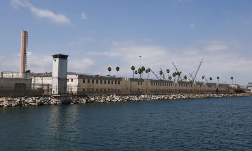 Federal Bureau of Prisons says falling concrete is forcing it to close a prison near Los Angeles