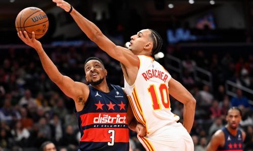 McCollum anota 46 puntos y Wizards rompen racha de 14 derrotas con victoria 132-113 sobre Hawks