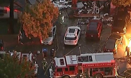 House explosion in Southern California injures 8 and damages nearby homes