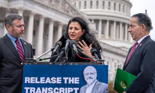 Kashoggi’s widow and Democrats demand release of a call transcript with Trump and Saudi crown prince