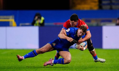Italia supera a un competitivo Chile por 34-19 en su primer enfrentamiento en rugby