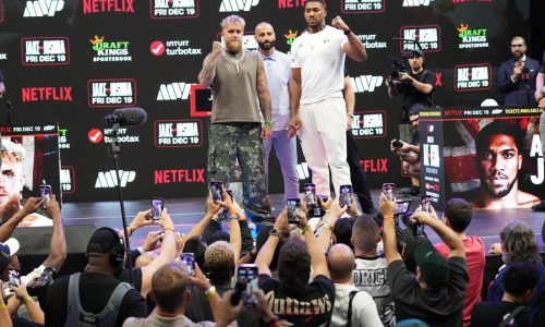 El youtuber convertido en boxeador Jake Paul predice gran victoria sobre el bicampeón Anthony Joshua
