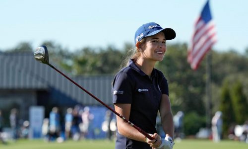 Kai Trump termina última en su debut en la Gira de la LPGA, tras rondas de 83 y 75