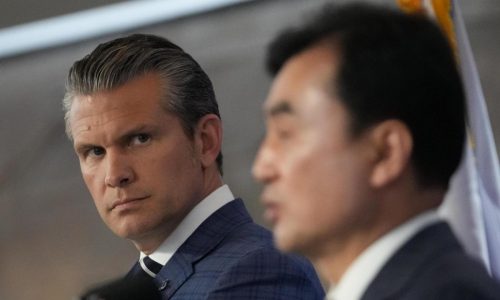 Hegseth praises South Korea’s plans to raise its military spending and boost defense capabilities