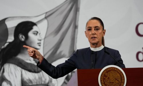 Mexico President Sheinbaum presses charges after street groping incident