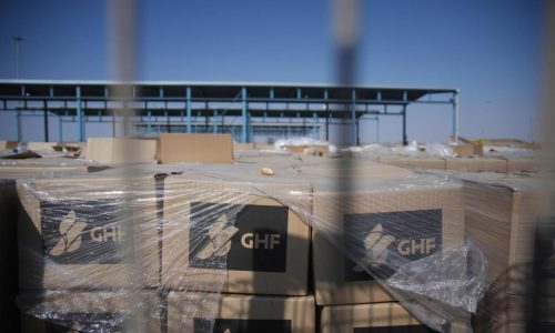 US-backed aid company in Gaza shutters operations as Israel’s military and defense minister clash