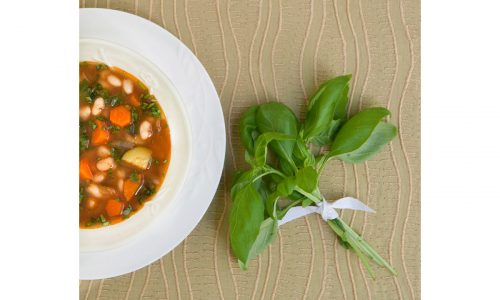 This soup’s a great way to use leftover turkey