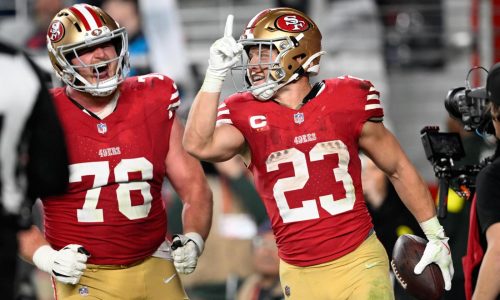 Una gran noche de Christian McCaffrey lleva a los 49ers a la victoria 20-9 sobre los Panthers