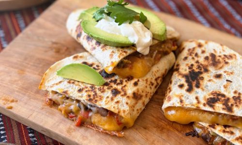 Recipe: Pumpkin and black bean quesadillas are a fall twist on a classic