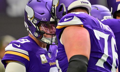Why did the Vikings false start so much against the Ravens?