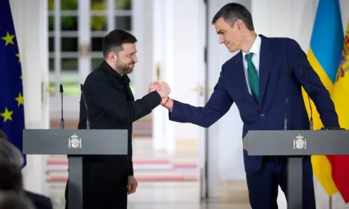 Spain Offers $946 Million in Ukraine Aid Package During Zelenskyy Visit