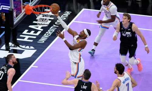 Gilgeous-Alexander anota 31 puntos, Thunder domina el 3er cuarto y apalea al Jazz 144-112