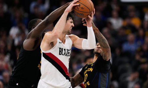 Avdija y Clingan logran doble-doble en victoria de Trail Blazers, 127-123 sobre Warriors