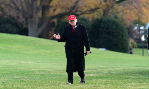 Indultos de pavos marcan ritual festivo en un momento precario para Trump