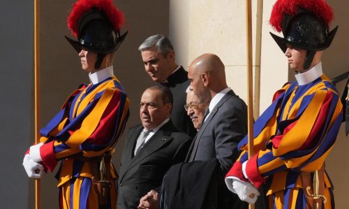 Pope Leo meets Palestinian President Abbas, discuss urgent need for Gaza aid, two-state solution