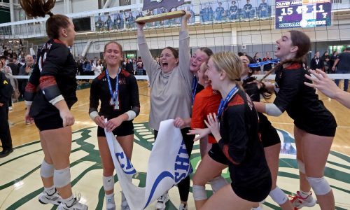 Oliver Ames wins third set set to claim Div. 2 volleyball championship