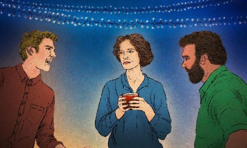 Here’s a strategy to get through stressful holiday gatherings: Act like a dull rock