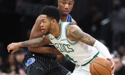 Celtics lose starter to injury, survive late comeback in win over Magic