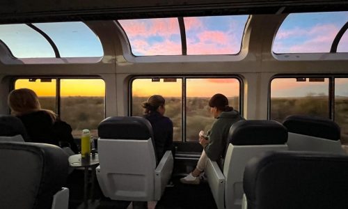 It’s 43 hours from LA to Chicago. These train people like it that way