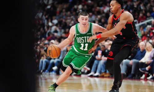 Payton Pritchard, Hugo Gonzalez lead Celtics past Raptors without Jaylen Brown