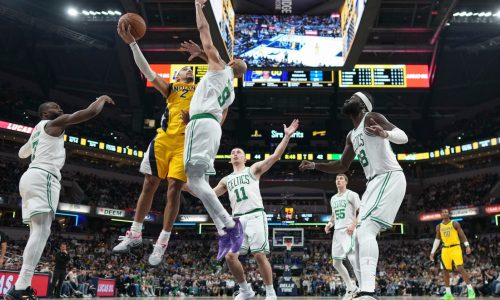 Jaylen Brown, Celtics veterans lead Boston to blowout win over Pacers