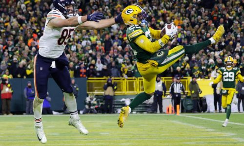La intercepción decisiva de Nixon ayuda a Packers a ganar 28-21 a Bears y liderar la NFC Norte