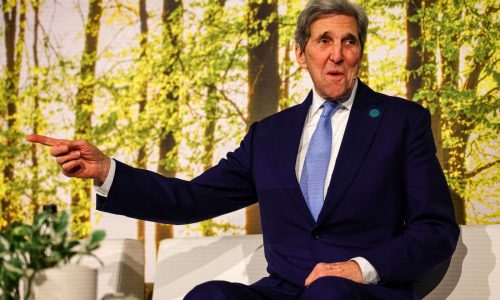 Lucas: Ex-climate czar Kerry working the knight shift