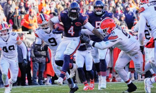 Caleb Williams lanza dos pases de anotación y Bears aplastan 31-3 a Browns; Browns acaricia récord