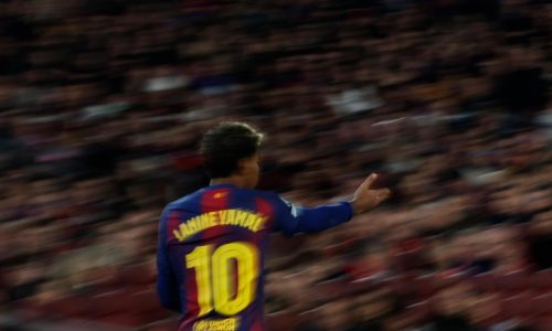 Flick minimiza reacción de Yamal tras ser sustituido en partido que Barcelona gana en la Champions