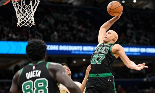 White anota 30 puntos, Celtics propinan a Wizards su peor derrota de la temporada: 146-101