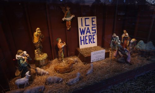 Archdiocese of Boston condemns ‘ICE was here’ sign at Dedham church