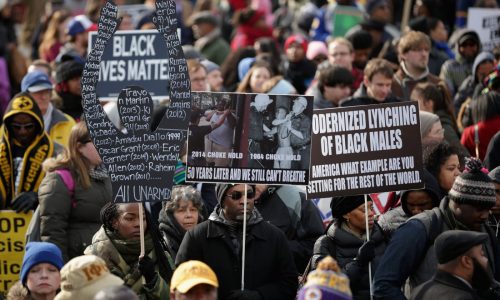 Today in History: December 13, Thousands protest police killings of Black men