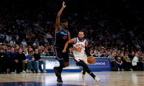 Knicks se imponen al Heat con el mejor registro de la temporada de Brunson con 47 puntos