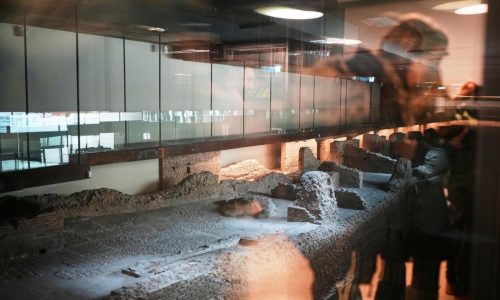 Rome opens long-awaited Colosseum subway station, with displays of unearthed artifacts