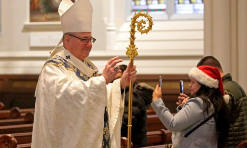Christmas Mass at Cathedral of the Holy Cross in Boston: Photos